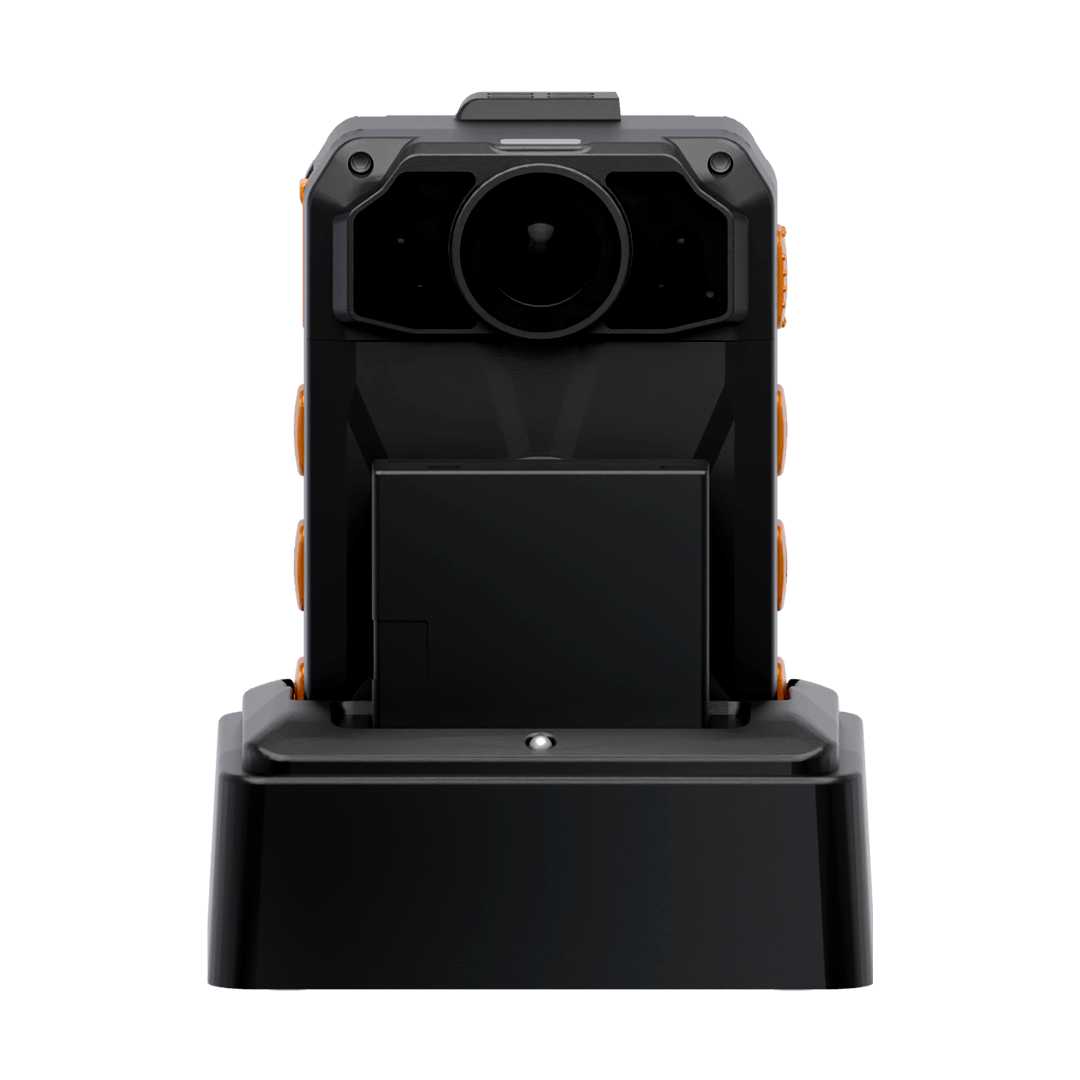 Bodicam-Body-worn-camera-in-dock-with-spare-battery