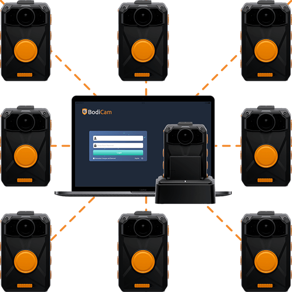 Linked Body Worn Cameras